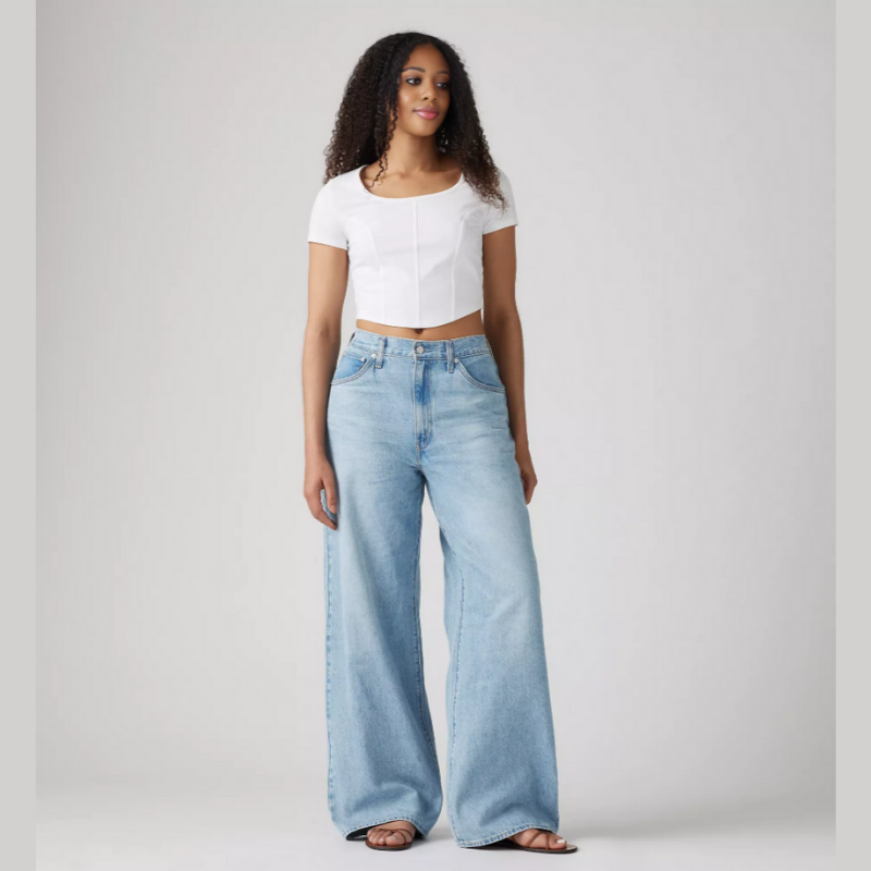 Levi Bel Ayarlı Cinch Baggy Jeans