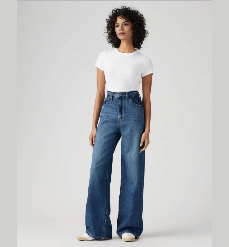 Levi Bel Ayarlı Cinch Baggy Jeans