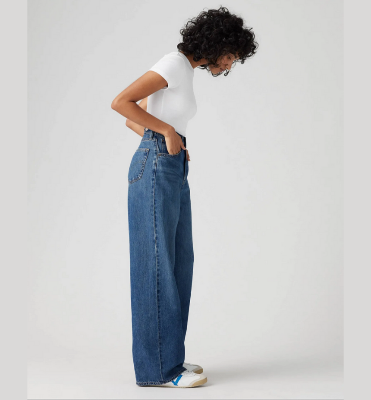 Levi Bel Ayarlı Cinch Baggy Jeans
