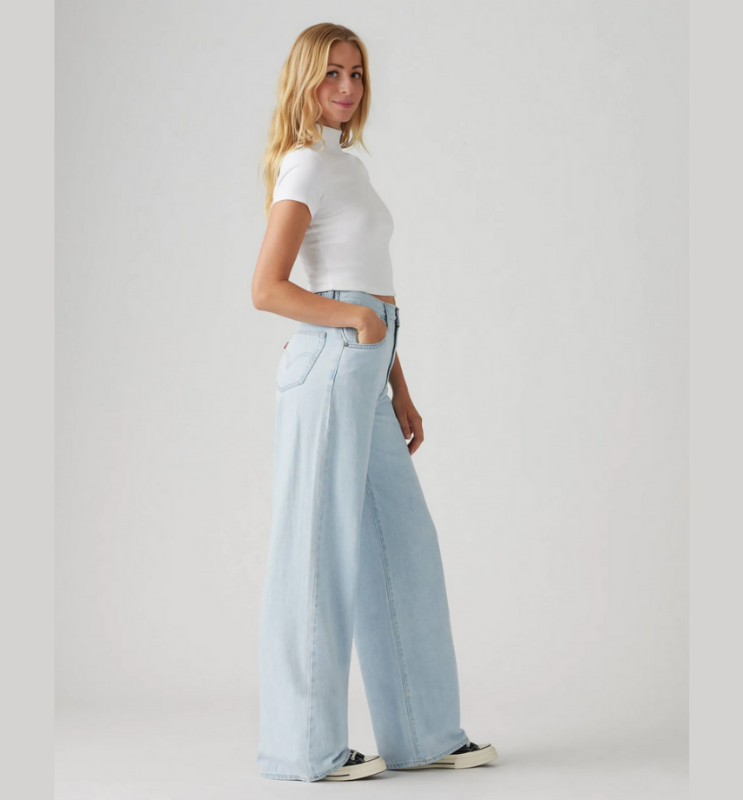 Levi Bel Ayarlı Cinch Baggy Jeans
