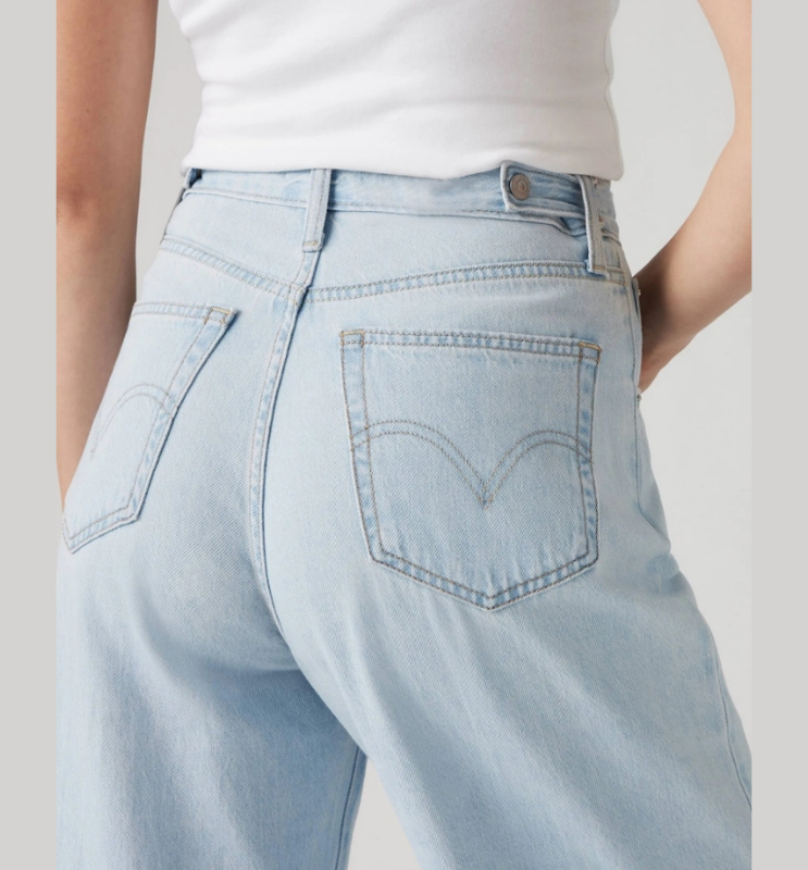 Levi Bel Ayarlı Cinch Baggy Jeans