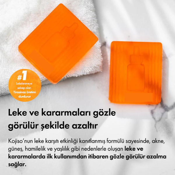 Kojik Asit Etkili Leke Karşıtı Bar